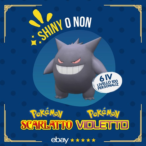 Gengar shiny non 6 - ✨, iv