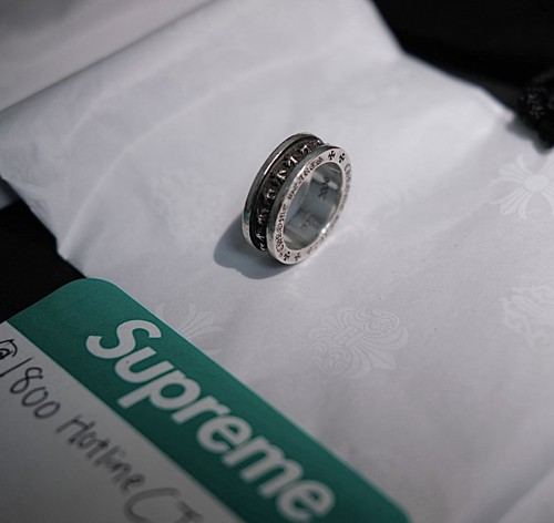 Mini anello cuori - anello, cromati