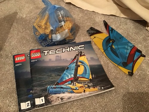 Lego 42074 racing yacht - lego,