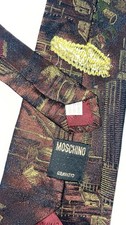 Cravatta Moschino 100% Seta