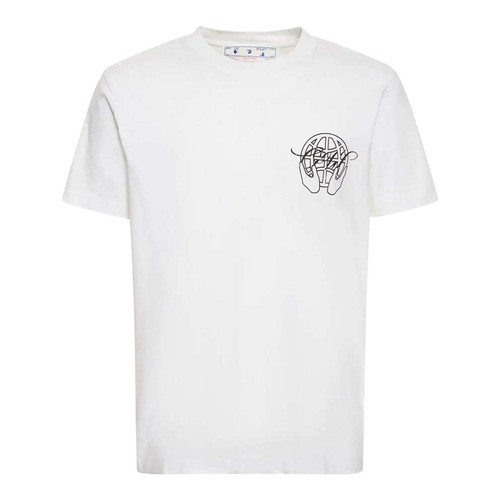 Shirt bianca con logo - t-shirt,