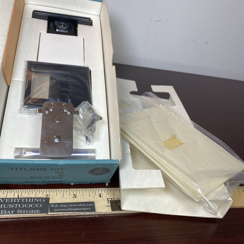 Bolex paillard titling kit - paillard,