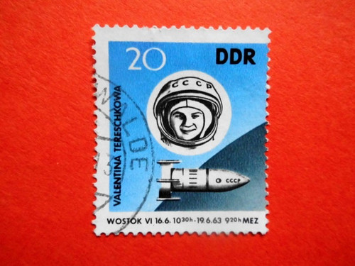 Francobolli rdt 1963 volo - rdt,