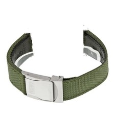 Oris 7698 7746 Big Crown ProPilot Ø 45 mm tessuto 22 mm cinturino cinturino bracciale e chiusura