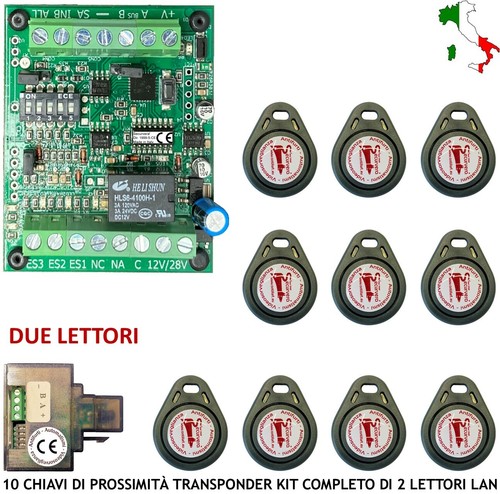 Trasponder kit chiavi - kit, 10