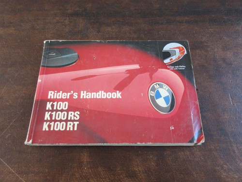 Bmw k100 k100rs k100rt - k100rs, 1985