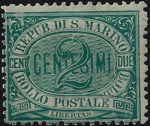 1877 san marino centesimi - san,