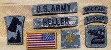 Set 8 patch esercito americano