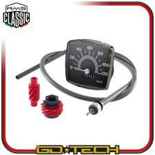 KIT CONTACHILOMETRI VESPA 50 SPECIAL TACHIMETRO 120 KMH COMPLETO CAVO INGRANAGGI