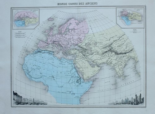 1890 mano colorato - 1890, mondo