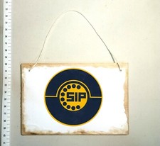 TARGA recente riproduzione sip telefono cabina telefonica arredo casa ufficio