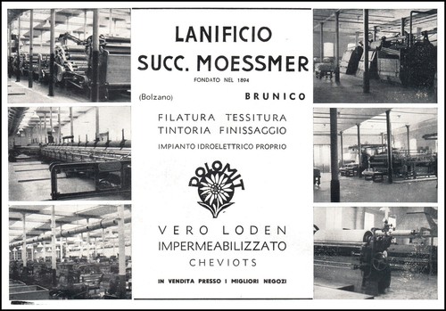 Pubblicita 1940 lanificio - 1940,