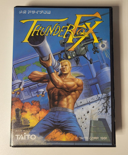 Sega mega drive thunderfox - sega,