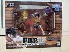 Megahouse One Piece POP DX Monkey D. Rufy Figura Deluxe mai aperta