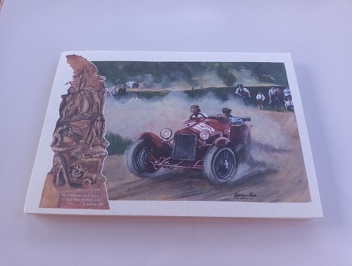 774sc cartolina alfa romeo - , 8c