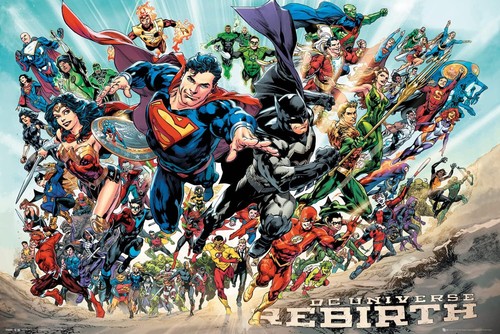 Comics rebirth superheros - dc,