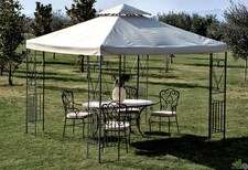 GAZEBO 3X3 MT H 260 CM BEIGE