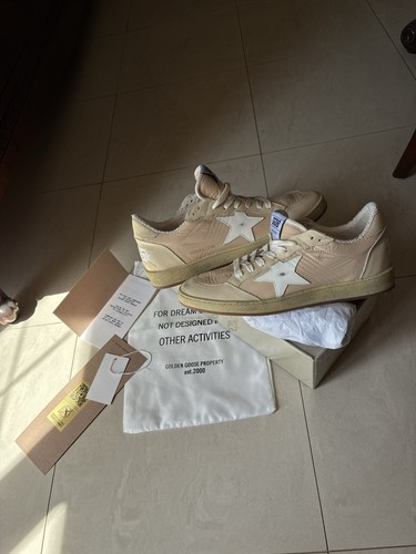 Golden goose ball star sneaker - golden,