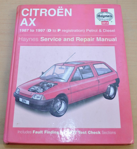 Citroen 1987 1997 diesel - ax,