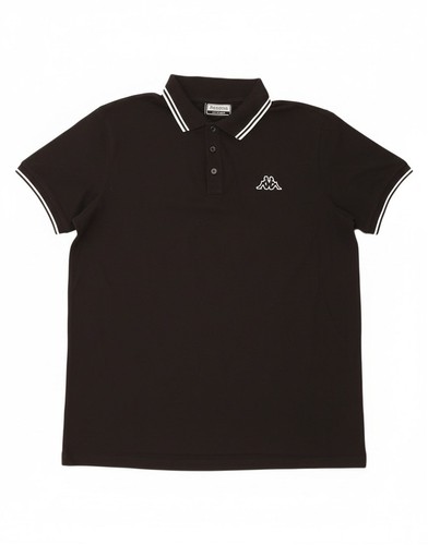 Polo uomo kappa nera bv11 - polo,