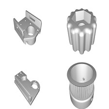 Stepper Motor Bracket Compatible with Meade LX200 ACF Telescope Focus Control