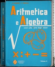 Aritmetica algebra vol - e, algebra.