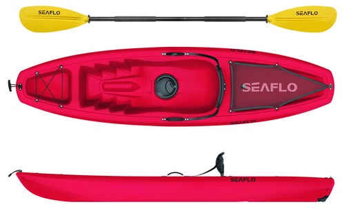 Seaflo sit top kayak incl - kayak,
