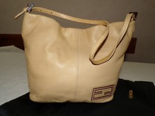 BORSA FENDI 100% ORIGINAL LEATHER VINTAGE BAG + DUSTY
