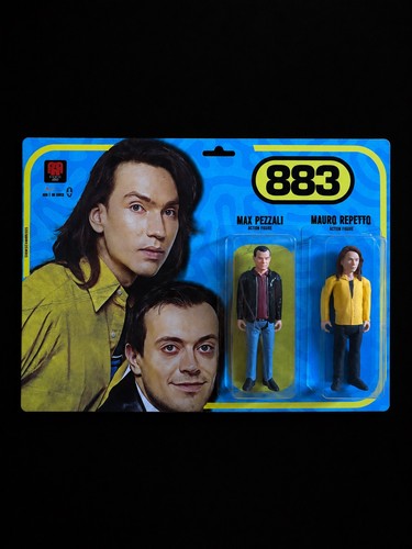 883 action figure pezzali - 883,