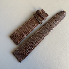 Cinturino in pelle marrone