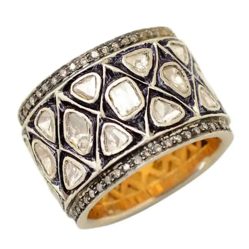 Anello fede pave diamante - pave, in