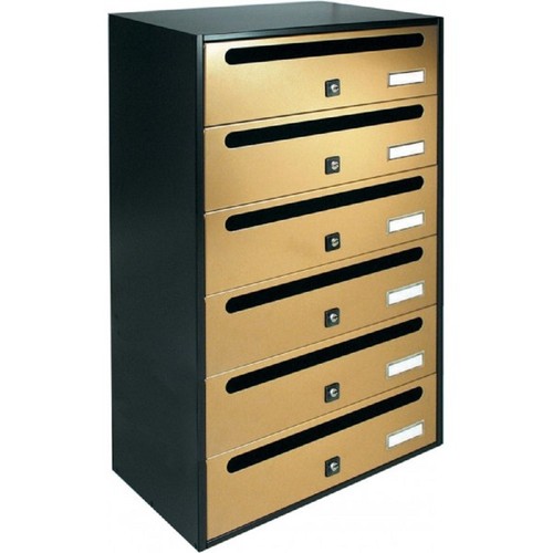 Cassetta postale mod cubo - cassetta, mod.cubo