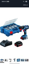 Bosch TRAPANO AVVITATORE CON PERCUSSIONE GSB 18V-28 2 batterie 2Ah 4Ah in L-Case