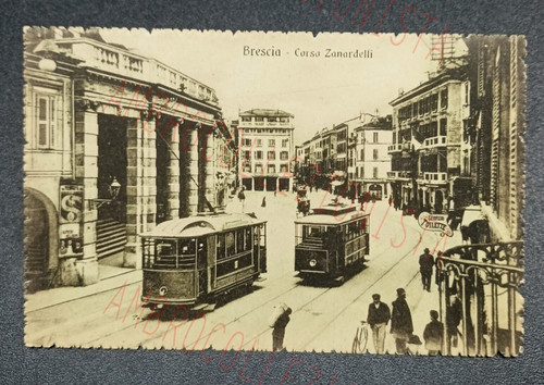 Cartolina brescia corso - brescia,