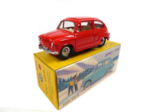 Fiat 600 rouge - fiat,