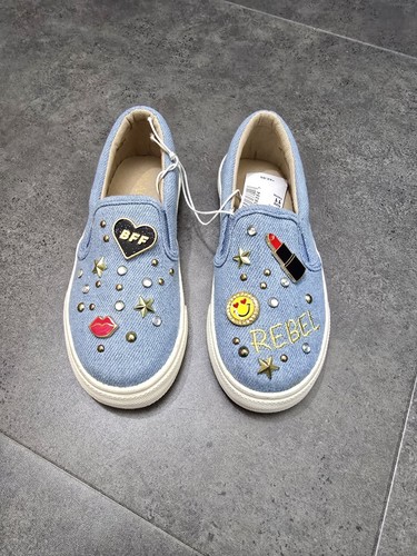 Sneakers slip denim the - on,