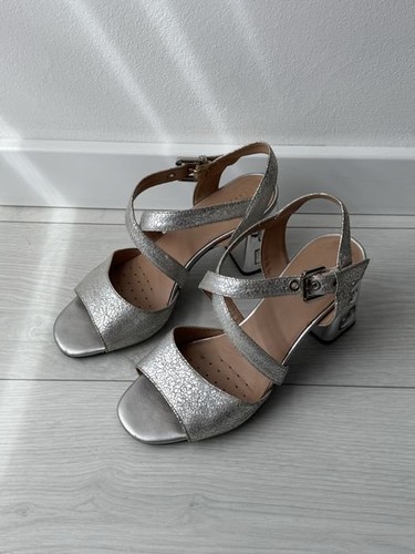 Scarpe donna geox tacco - tacco, grigio