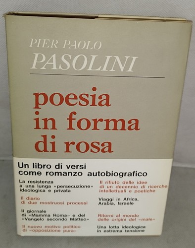 Pier paolo pasolini poesia - pasolini, in