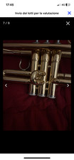 Tromba in sib yamaha 2330 color oro con bocchino e custodia e libretto 