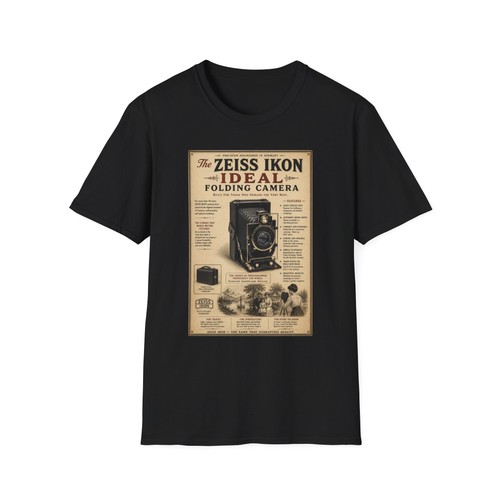Shirt poster fotocamera - t-shirt,
