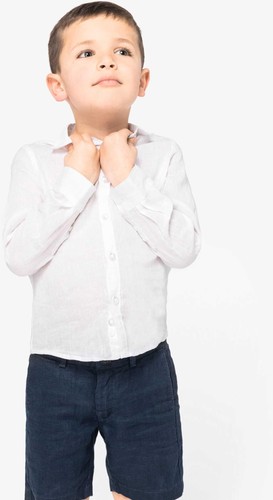 Camicia lino per bambini - camicia, di
