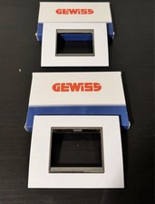 Gewiss Placca Chorus 2 Pezzi