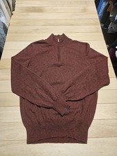 MAGLIONE PULLOVER UOMO 100% PURO CASHMERE BRUNELLO CUCINELLI 46 CACHEMIRE