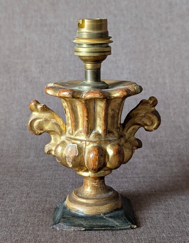 Vase bois doré - ,, boiserie