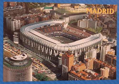 Madrid real cartolina - real,