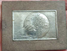 CASSINARI BRUNO OPERA-MINIATURA -BASSORILIEVO SU LASTRA ARGENTO