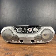 Philips AZ2040 Stereo Portatile CD Cassetta Radio Boombox Raro FM/MW/LW