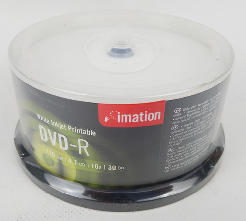 Box imation dvd - dvd-r, 4.7gb