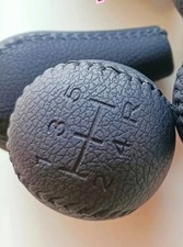 Fiat Punto GT 1.4 Turbo - pomello cambio in Pelle Nero Replica 5 Marce 