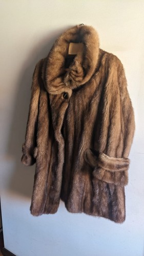 Pelliccia visone marrone - pelliccia,